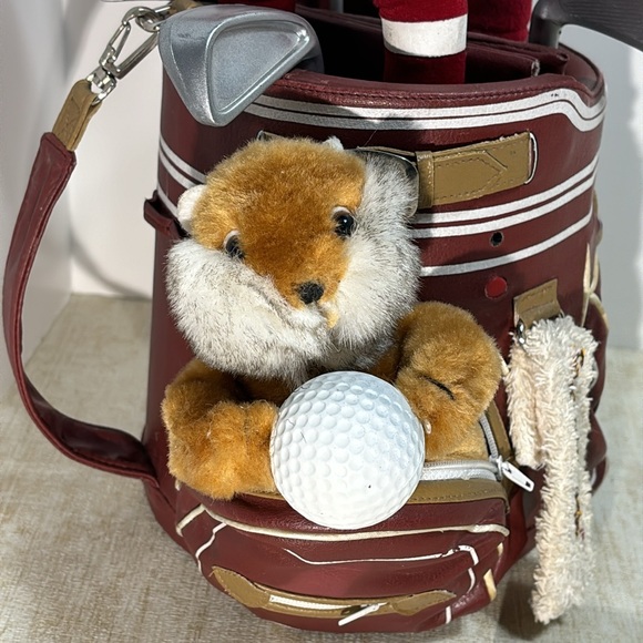 Vintage 2000 Gemmy "Caddy Shack" Animated Gopher Golf Bag - Picture 10 of 12